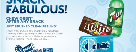 Free Orbit Gum 14-piece Pack