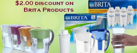 Brita Water Filter Pitcher Coupons