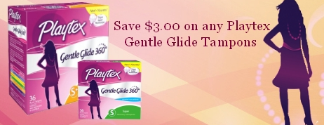 Playtex Gentle Glide Coupons