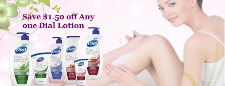 Dial Lotion Coupons