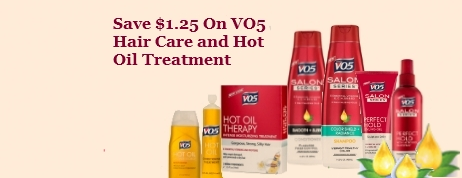 VO5 Printable Coupons