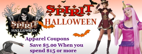 Spirit Halloween Coupons