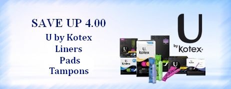 U by Kotex Coupons