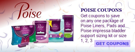 Poise Coupons