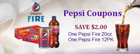 Pepsi coupons