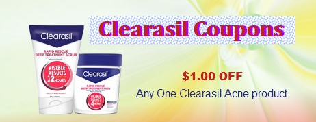 Clearasil Coupons