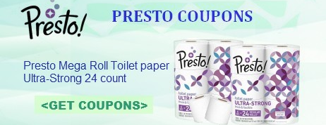 Presto Coupons