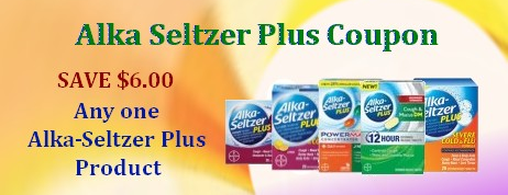 Alka seltzer plus coupon