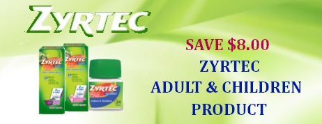 ZYRTEC Coupons