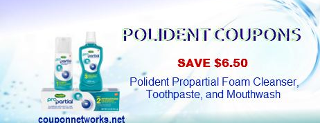 Polident Coupons