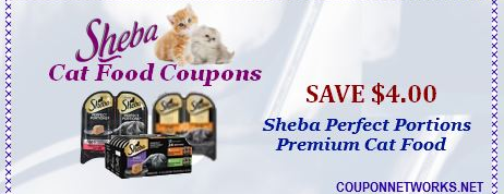 Sheba Cat Food Coupons