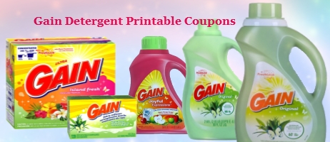 Gain Detergent Printable Coupons