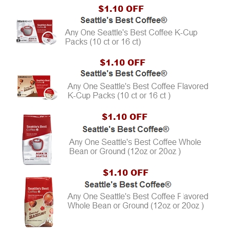 Seattle's Best Coffee Coupons | Coupon Network