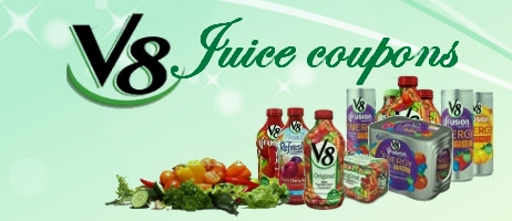 V8 juice coupons