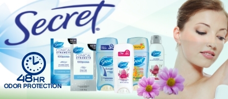 Secret Deodorant Coupons