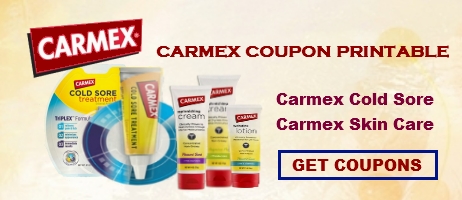 Carmex coupon printable