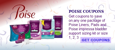 poise coupons printable