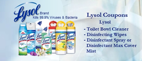 Lysol Coupons Printable