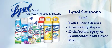 Print These Lysol Coupons And Get Store Deals As Low As 50