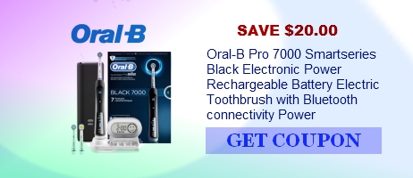 Oral B Pro 7000 Toothbrush Coupon Network