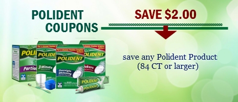 polident coupon