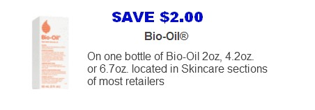 Bio-Oil couponS