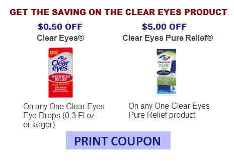 Clear Eyes Coupon Printable 