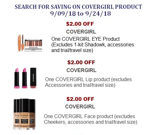 Covergirl coupons printable Coupon Network