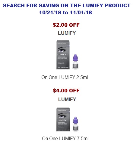 Lumify Relief Red Eye Drops Coupon Network