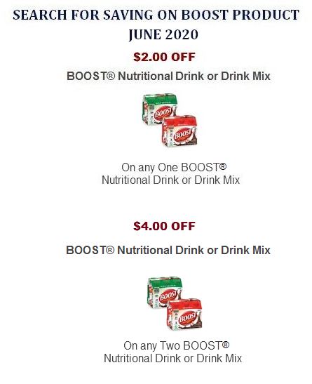 Boost Printable Coupons Coupon Network