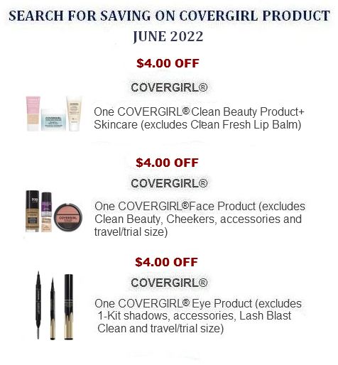 Covergirl Coupons Printable Coupon Network