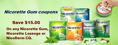 Nicorette Gum coupons