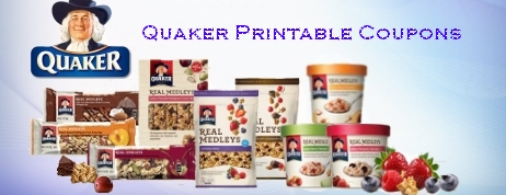 Quaker Printable Coupons