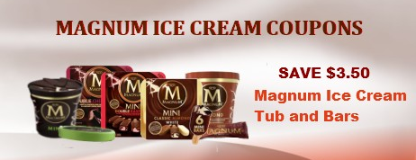 Magnum Ice Cream Coupons
