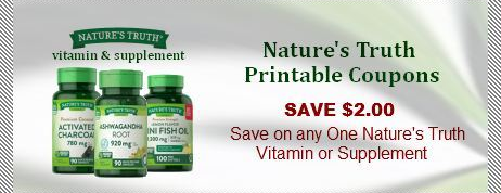 Nature’s Truth Vitamin and Supplement