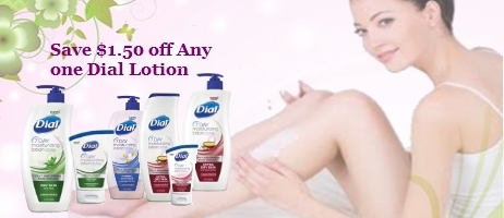 Dial Lotion Coupons