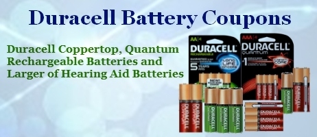 Duracell Battery Coupons