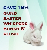 Gund Easter Whispers Bunny plush