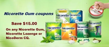 Nicorette gum coupon