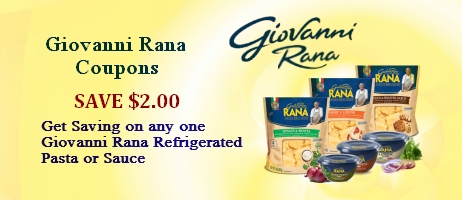 Giovanni Rana printable coupon