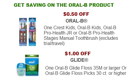Oral-B coupon