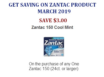 Zantac coupons
