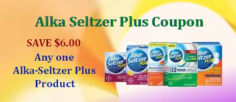 Alka Seltzer Plus Coupons