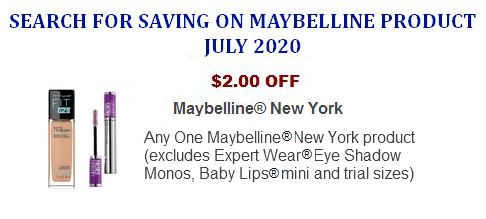 Maybelline Coupons Coupon Network